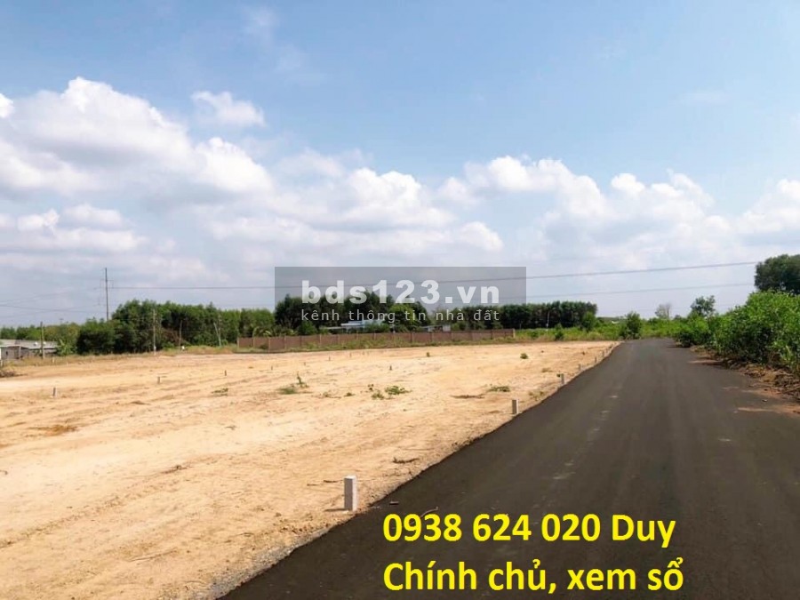 Đất nền xã Láng Dài Bà Rịa MT Quốc Lộ 55 – Sổ riêng thổ cư sẵn 100m2