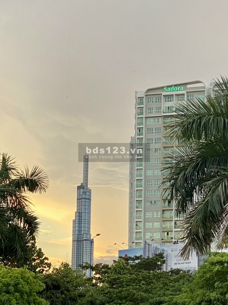 Bán căn góc 3PN dự án Sadora, view toàn khu đô thị Thủ Thiêm và Q1, tuyệt đẹp, giá 10.5 tỷ