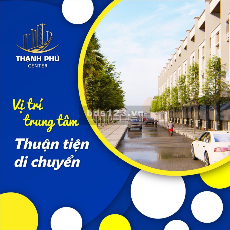 Đất nền thị trấn Thạnh Phú, Bến Tre, xung quanh tiện ích đủ