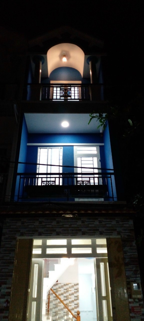 Nhà mới đẹp mặt tiền hẻm 8m Hẻm 96 Đào Tông Nguyên, Nhà Bè, 2 lầu 4PN