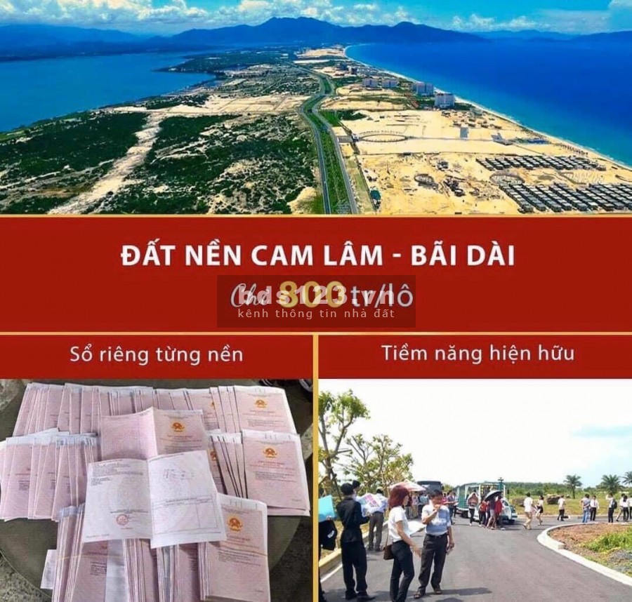 Hot - Em đang có 10 suất đầu tư ĐẤT BIỂN từ gia đoạn đầu giá chỉ từ 3tr/m2, sổ đỏ từng lô.