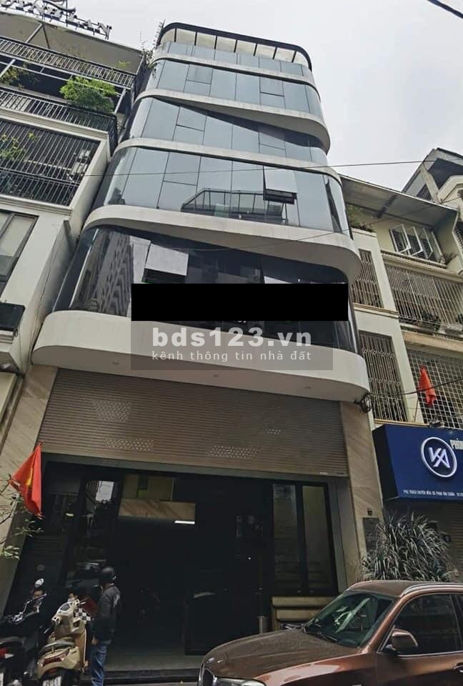 Toà văn phòng lô góc Vũ Trọng Phụng: diện tích 117m2, thiết kế 9 tầng, mặt tiền rộng hơn 5m