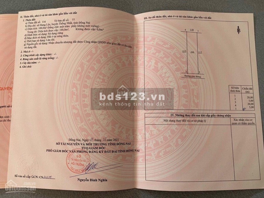 Bán gấp miếng đất để trả nợ, tại khu công nghiệp Dầu Giây, lh 0384789181 or 0587853561
