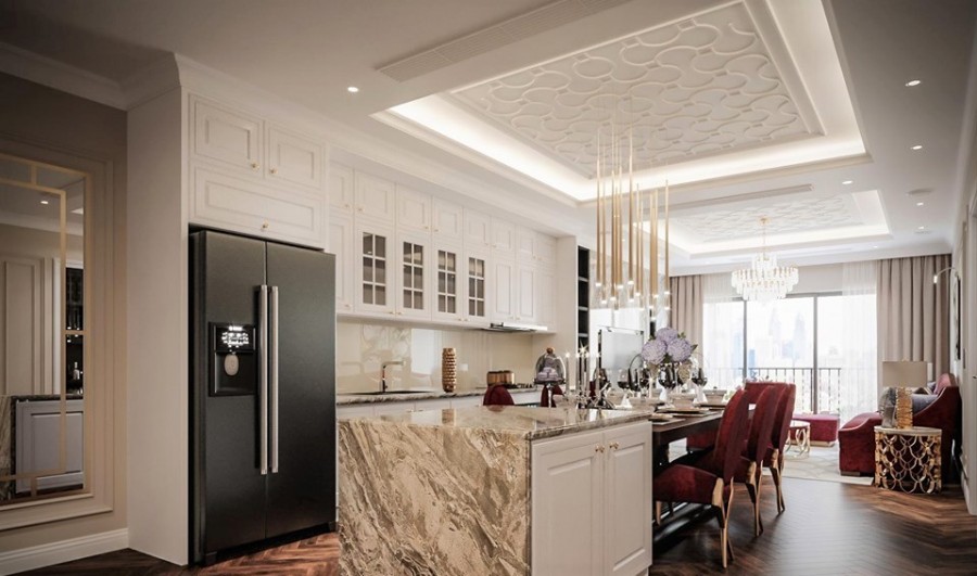 Bán nhà phố Đỗ Quang - Trần Duy Hưng. Vỉa hè, 2 ô tô tránh, thang máy, KD. 68m x 7T. 21 tỷ.