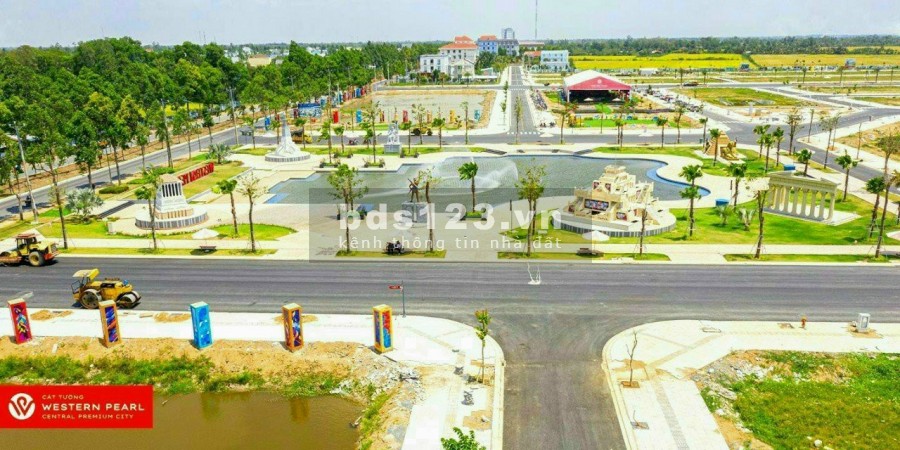 Đất nền dự án Western Pearl 2 nằm ngay trung tâm tp Vị Thanh Hậu Giang 14tr/m²