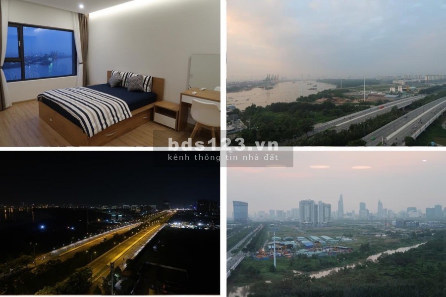 Cho thuê căn hộ 3 pn 116 m2 có sảnh và 2 ban công giá 21 triệu/tháng