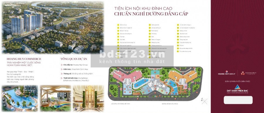 Căn hộ cao cấp tại Hoàng Huy Commerce, pháp lí sổ hồng