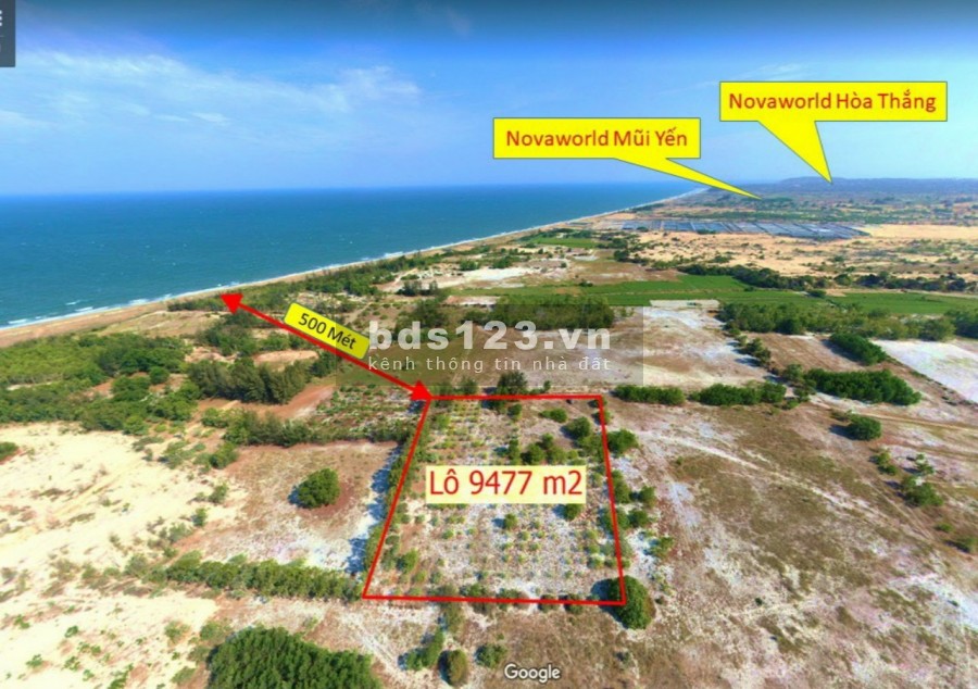 Đất mặt biển Hòa Thắng Bắc Bình Bình Thuận