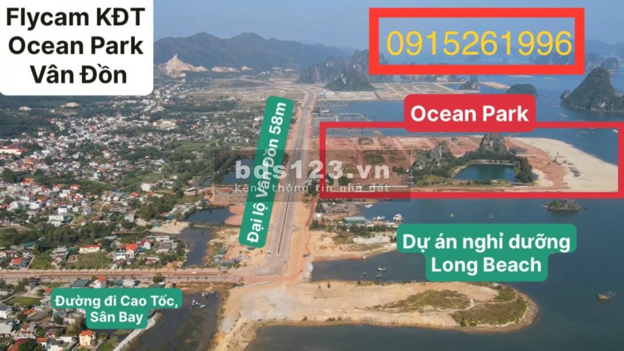 Chính Chủ Cần Bán LK11 - Dự án Ocean Park Vân Đồn - trục đường thuận tiện kinh doanh