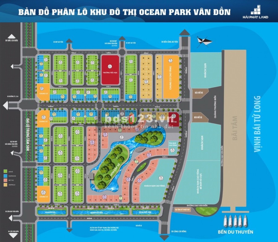 Chính Chủ Cần Bán LK11 - Dự án Ocean Park Vân Đồn - trục đường thuận tiện kinh doanh