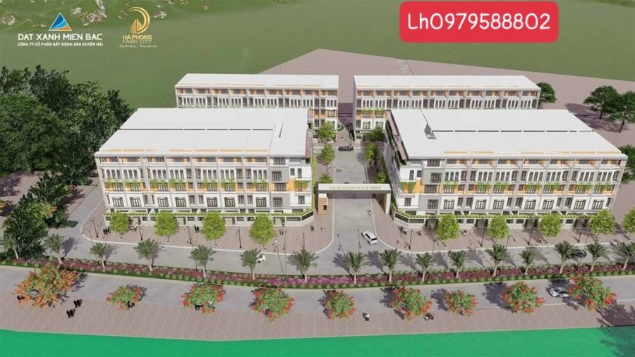 Bán nhà phố liền kề 5 tầng tạiHà Phong FAIRY CITY