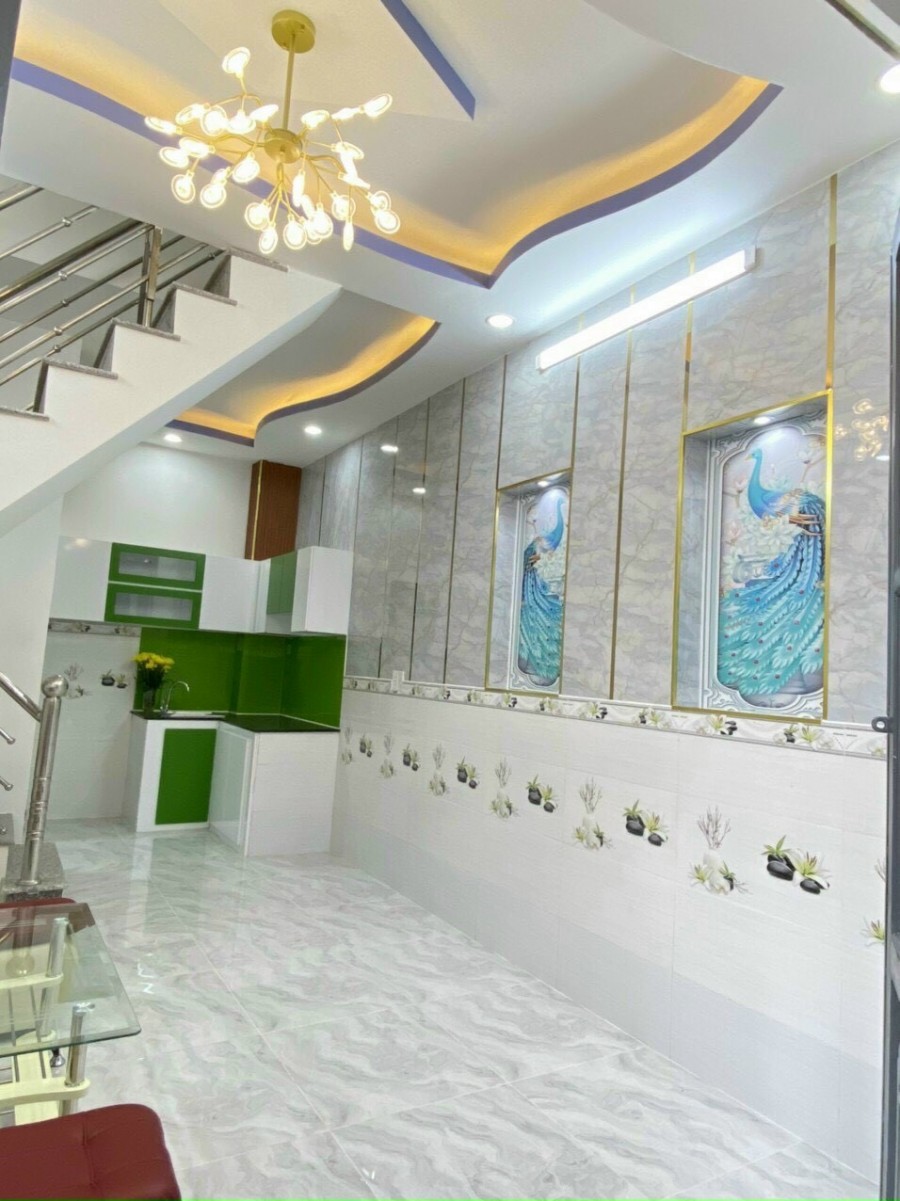 Bán nhà nhỏ mà xinh địa chỉ 2174/21 Huỳnh Tấn Phát, Nhà Bè 2PN giá 1,55 tỷ