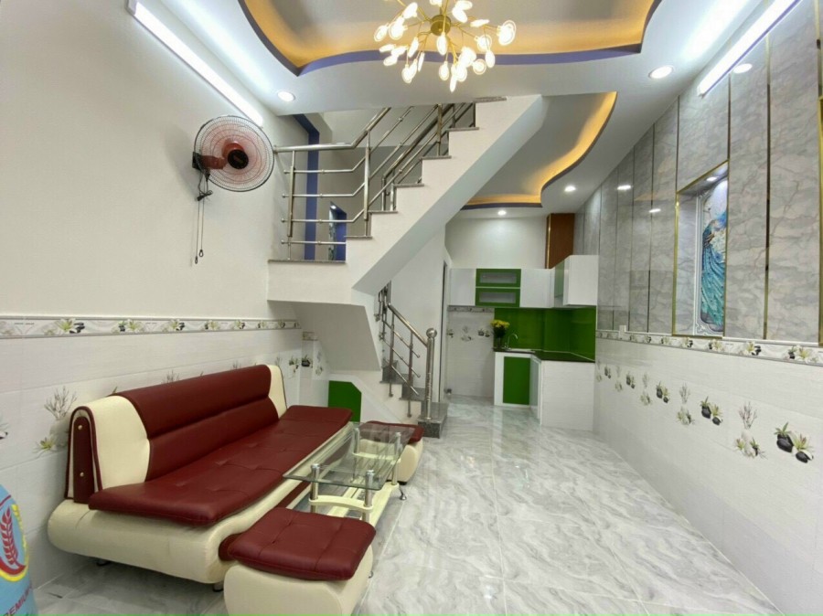 Bán nhà nhỏ mà xinh địa chỉ 2174/21 Huỳnh Tấn Phát, Nhà Bè 2PN giá 1,55 tỷ