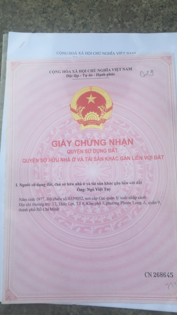 Nhà mới đẹp 1 trệt 2 lầu Hoá An, cách công ty Pouchen khoảng 100m, SHR thổ cư