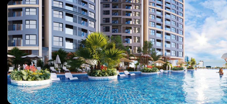 Bán căn hộ view bikini tại chung cư Hoàng Huy Commerce giá gốc