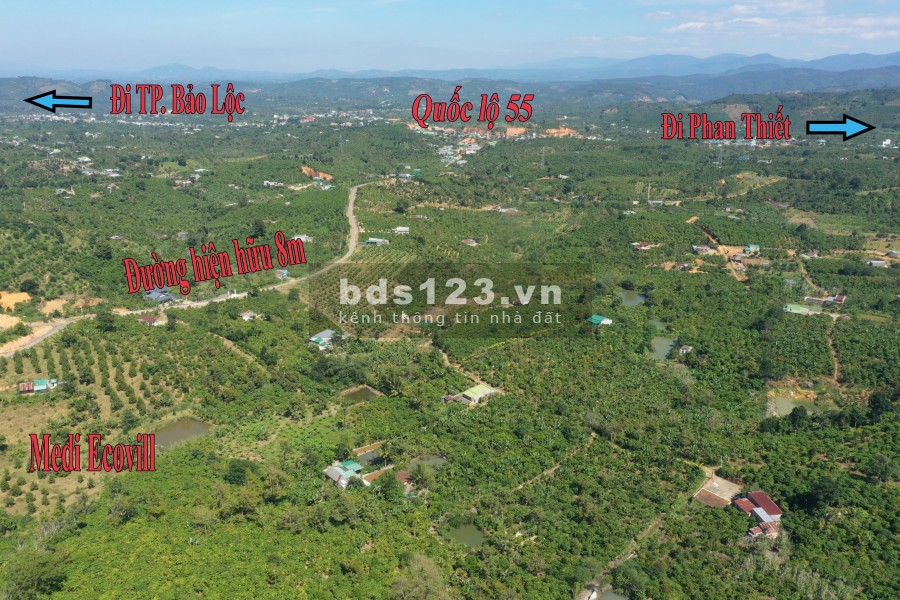 Đất biệt thự MEDI ECOVILL, sổ đỏ từng nền, 468 triệu sở hữu