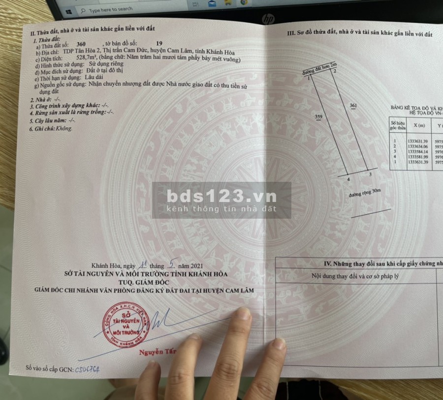 Đất mặt tiền đường Ngô Gia Tự, full thổ cư 4.x triệu/m2
