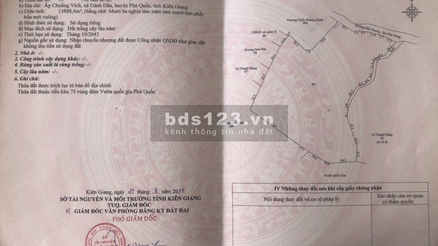 Bán đất dự án view biển, khu nghỉ dưỡng, dt 18127m2