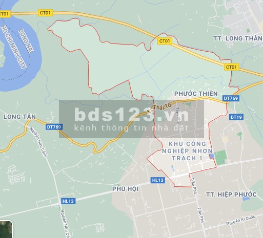 Bán đất mặt tiền đường lớn xã Phước Thiền gần kcn Nhơn Trạch