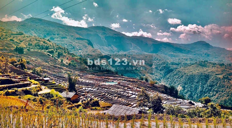 Lô đất view ruộng bậc thang đẹp nhất Y Tý. 0822356688