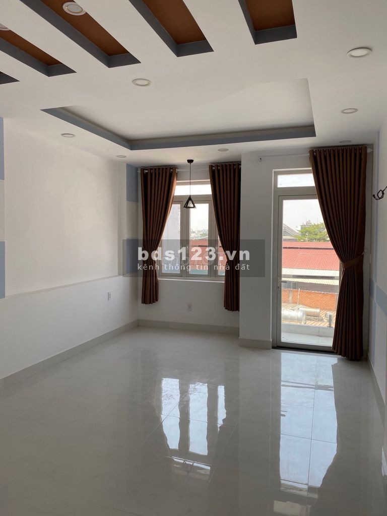 Nhà 1T2L 4x25 cuối đg Thống Nhất Go Vap cầu Bến Phân