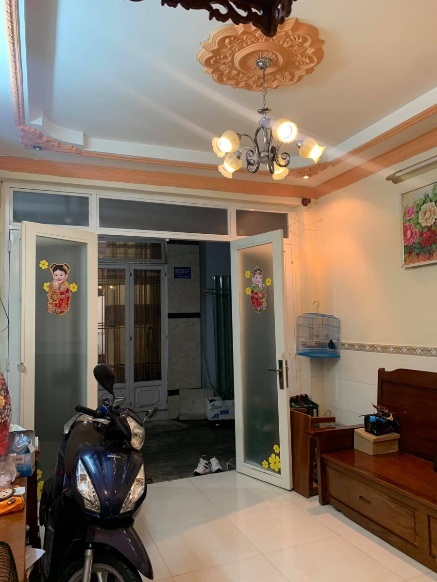 Bán nhà mới 4 tầng BTCT, dt 35m2, giá 3.3 tỷ, đường Thông Tây Hội, phường 10, Quang Trung, Gò Vấp