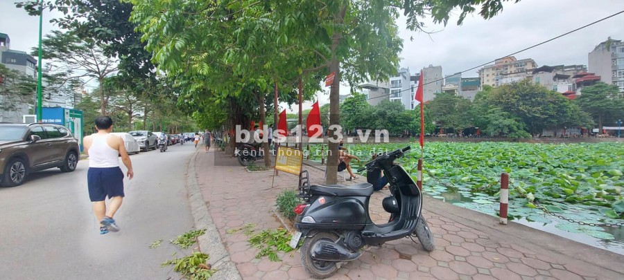 Mảnh đất vàng, vị trí đẹp View Hồ Phương Liệt, 2 vỉa hè to, oto, KD, sống sướng 55mX4.5mt giá 9 tỷ