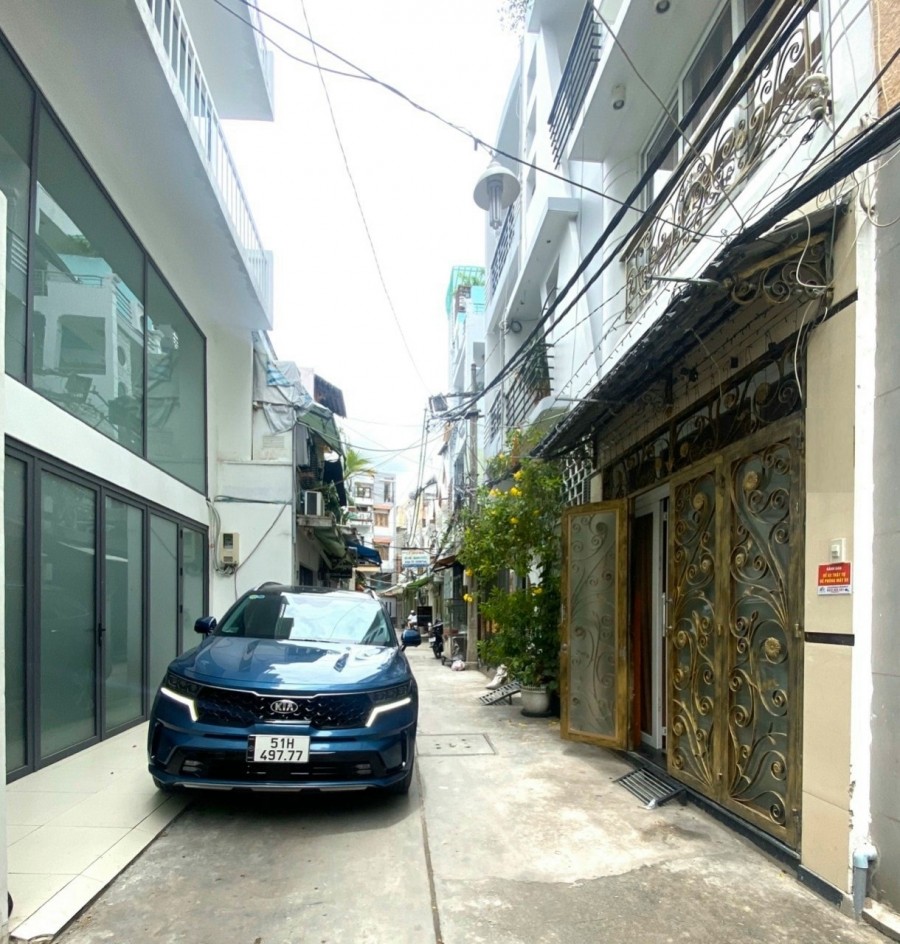 Hẻm 5m, Huỳnh Văn Bánh Phường 13 Quận Phú Nhuận, 4 tầng, Giá 8.8 tỷ