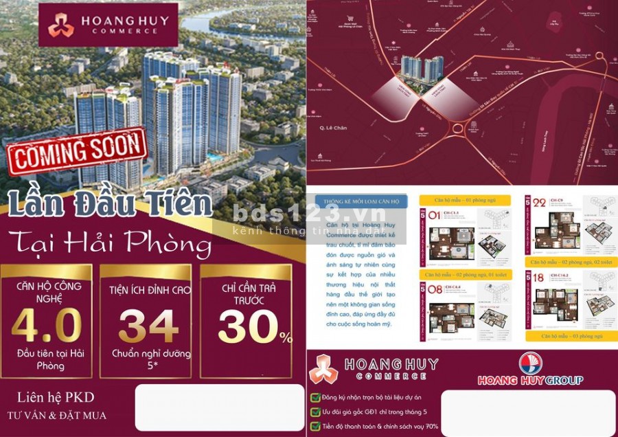 Hoàng Huy Commerce Thiên đường lý tường cuộc sống mới tại Hải Phòng