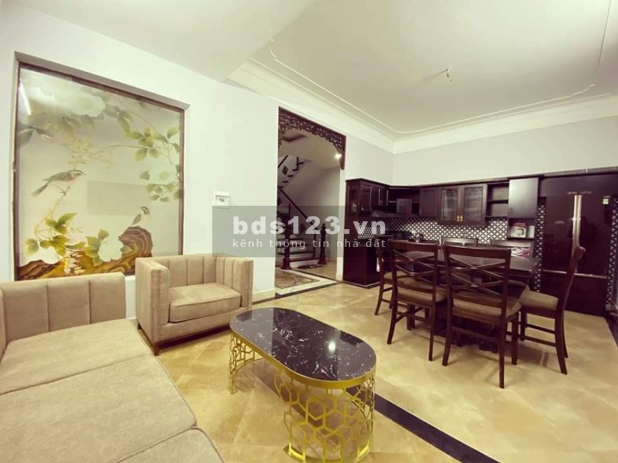 Nhà đẹp đẳng cấp lô góc 3 mặt thoáng, nội thất mới đầy đủ đồ tặng khách