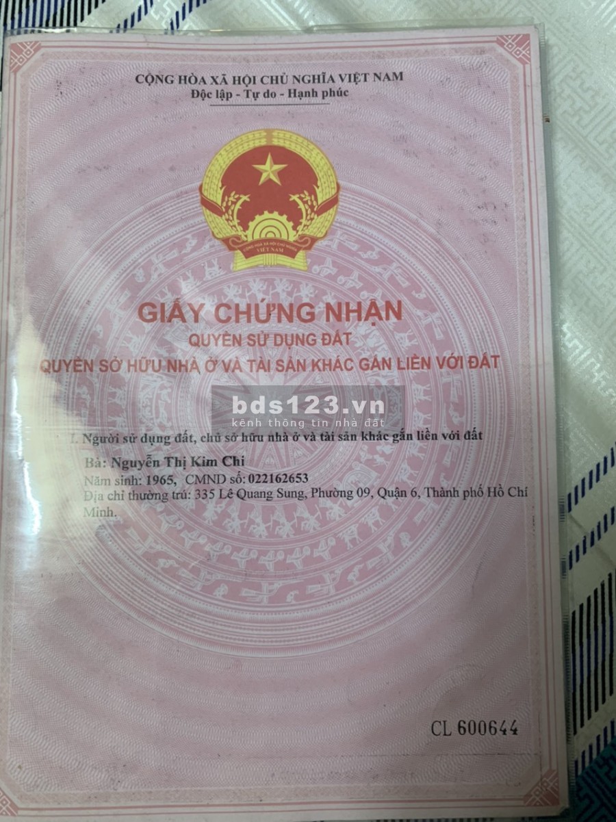 BÁN ĐẤT SHR KÊNH 6M - CẦN GIUỘC, LONG AN