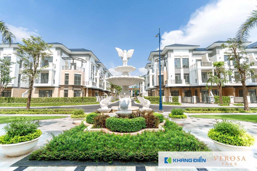 Bán Biệt thự song lập Verosa Park Khang Điền, phường Phú Hữu, Quận 9 giáp quận 2. An ninh 24/24. LH: 0901433969