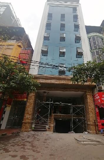 Bán tòa nhà VP 9 tầng mặt phố Vũ Tông Phan nhà mới DT 100m2 Mt 9.2m. Giá 46 tỷ