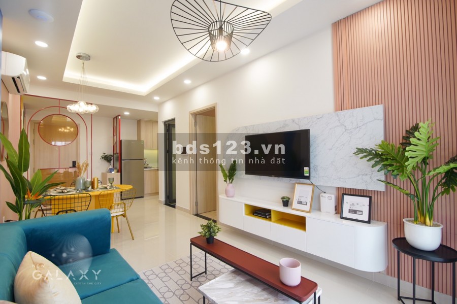 SUẤT NỘI BỘ NEW GALAXY - CĂN HỘ NGAY TP THỦ ĐỨC GẦN LÀNG ĐẠI HỌC GIÁ TỪ 1.6 TỶ CK 4 - 5% + 18% NGÂN HÀNG HỖ TRỢ VAY 70%