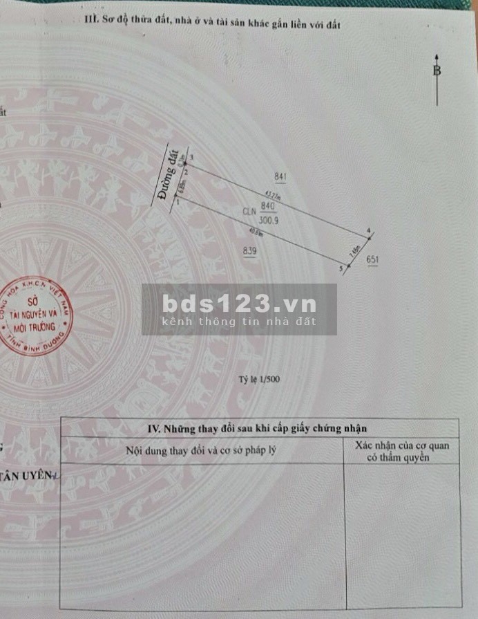 Cần bán đất Vĩnh Tân ngay KCN Visip2