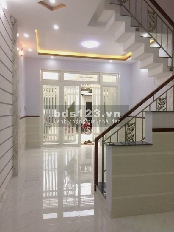 Nhà nở hậu 4,5x12m cuối Lê Văn Khương chưa qua sử dụng thiết kế hiện đại Q12