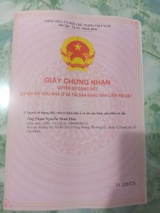 Cần Bán Đất Vị Trí Đẹp Tại Phường Thành Phước