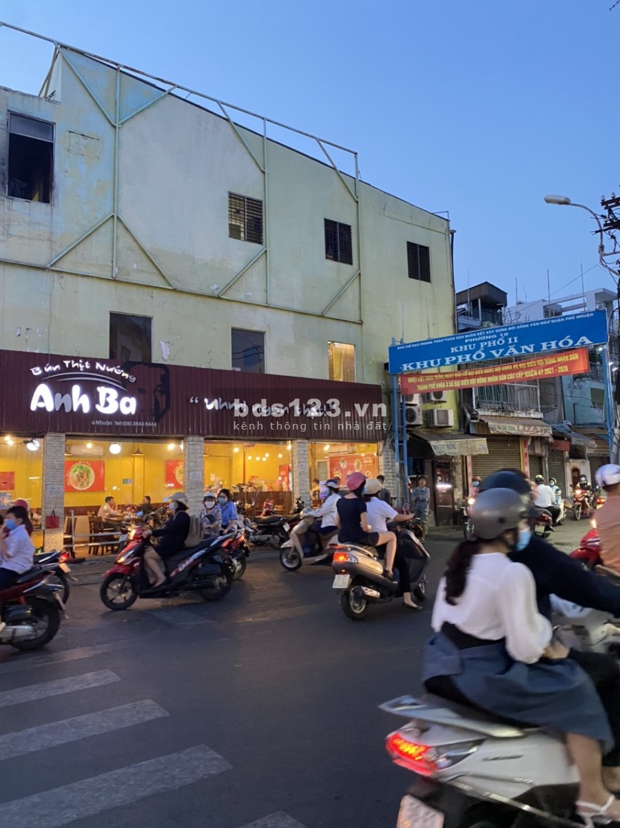 Bán nhà mặt tiền đường Lê Văn Sỹ ,phường 10,quận Phú Nhuận