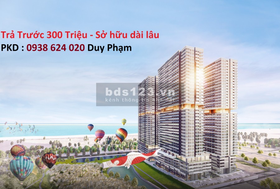 Căn Hộ Ven Biển Sở Hữu Lâu Dài TP Quy Nhơn – Trả Trước 20% Nhận Nhà Thanh Toán Tiếp