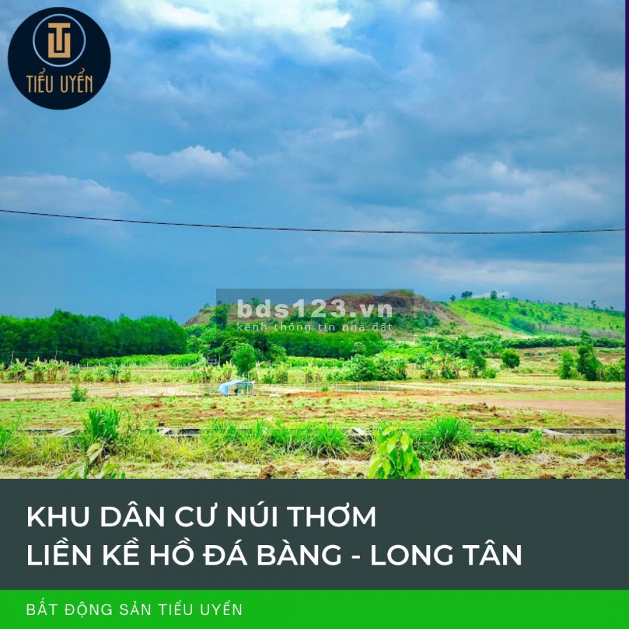 Bán lô đất Long Tân Đất Đỏ với sổ đỏ từng nền, vị trí thuận tiện