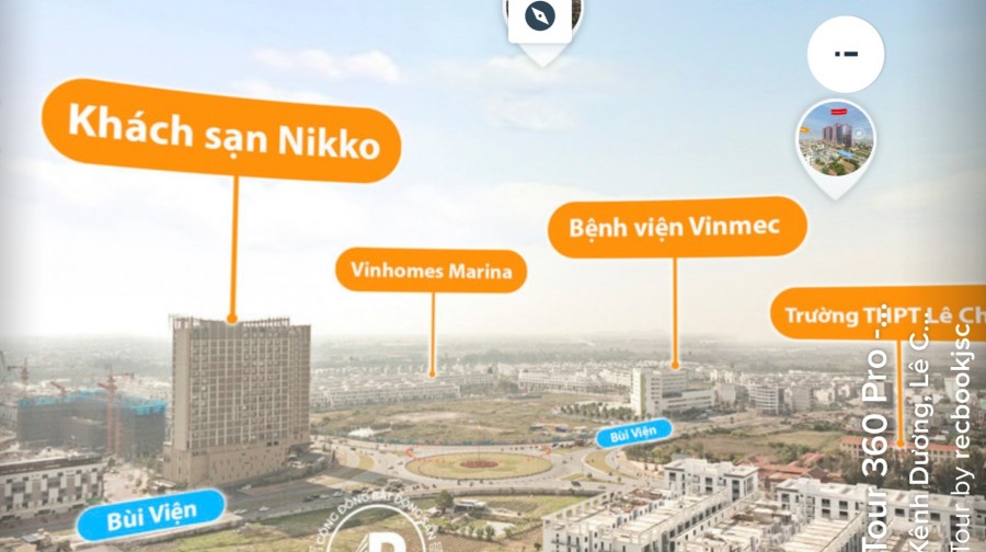 Còn duy nhất 1 căn 2 ngủ Hoàng Huy Commerce hướng Đông Nam view Vinhome Marina và sông Lạch Tray giá giai đoạn 1 không chênh