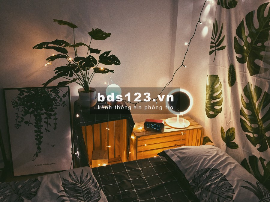 Phòng trọ có gác (Duplex) CV Làng Hoa – Full nội thất mới keng xà beng