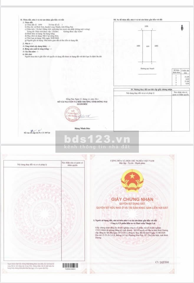 Bán đất ngay cửa ngõ sân bay Quốc tế giá đối diện trường học