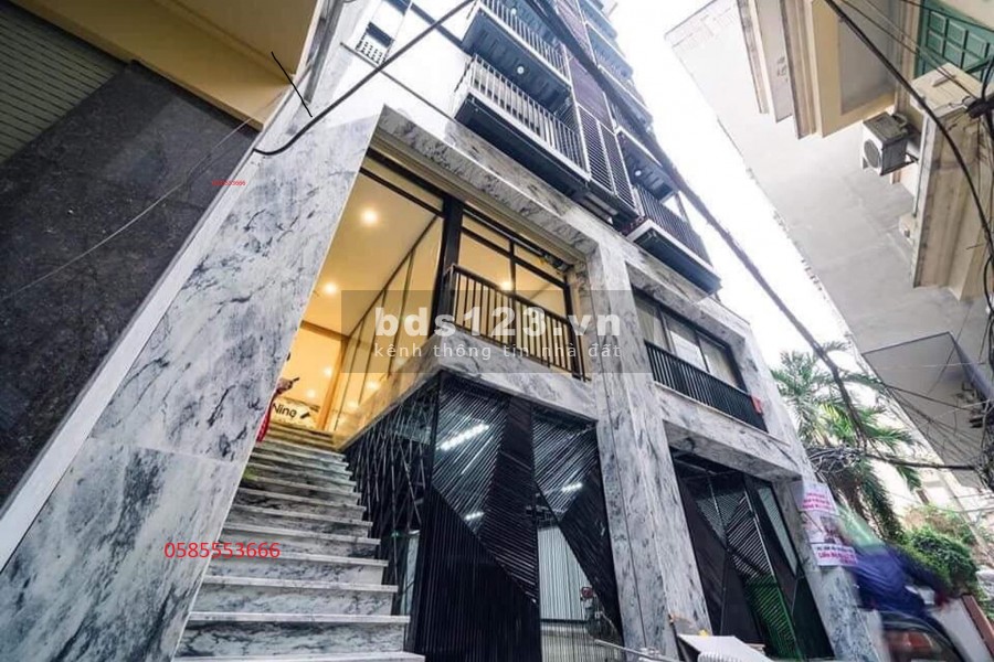 Bán tòa nhà Trần Duy Hưng, Cầu Giấy, căn hộ cho thuê 205 m2, 8 tầng, mt 9m, giá 40 tỷ