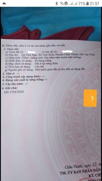 Đất thổ cư trung tâm Châu Thành, Tây Ninh, giá siêu rẻ