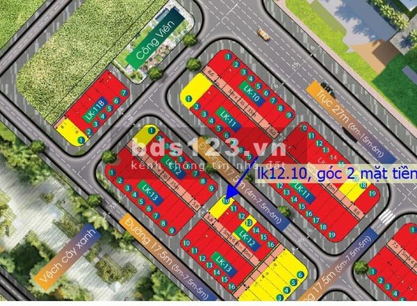 Còn lô 2 mặt tiền duy nhất diện tích 100m2 dành cho nhà đầu tư nhanh tay