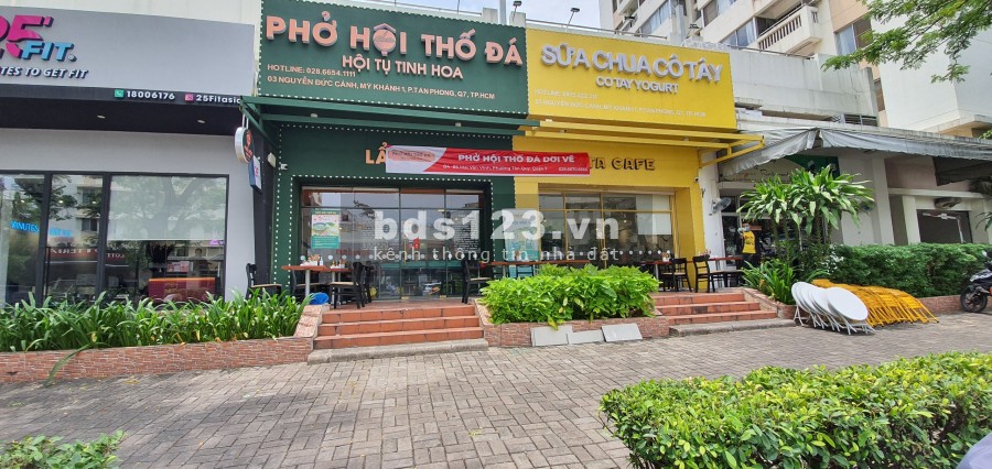 Bán Shophouse Nguyễn Đức Cảnh Phú Mỹ Hưng Q7 137m 30,5 tỷ sổ hồng đang hợp đồng thuê dài hạn