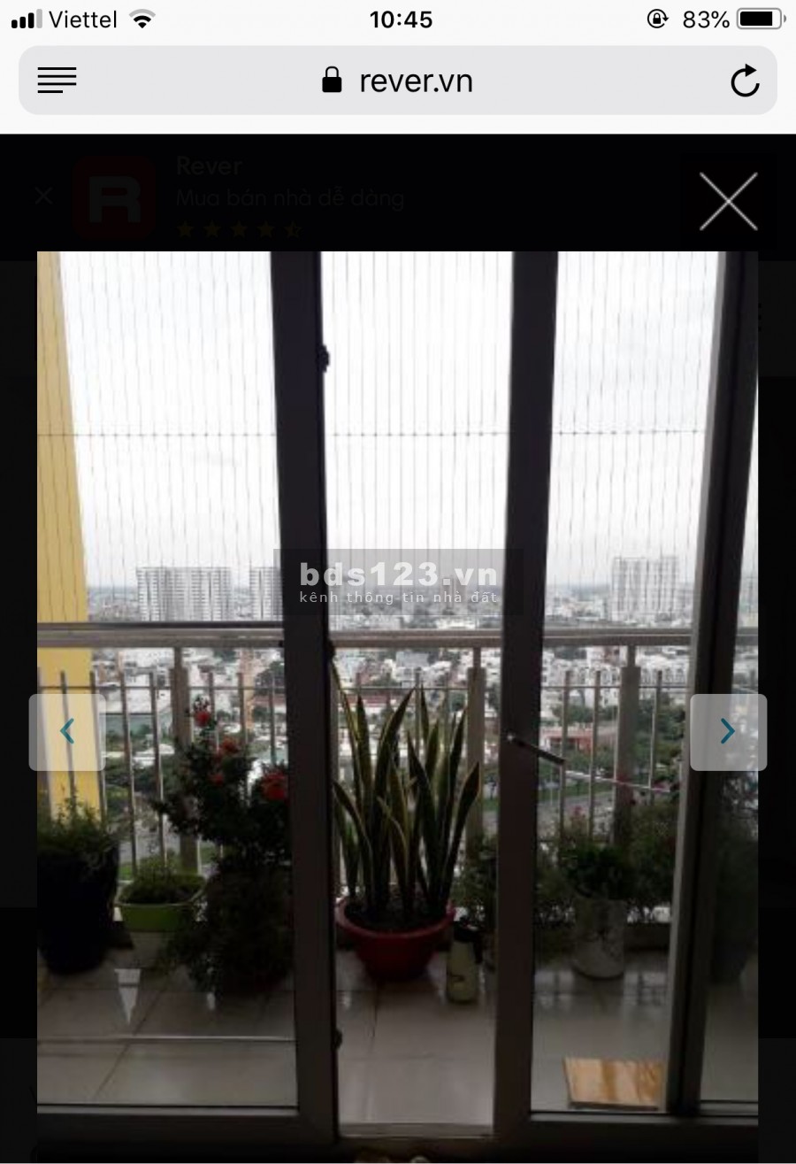 Cho thuê chung cư Carina plaza, phường 16, quận 8, 3 phòng ngủ, giá 8.000.000VND