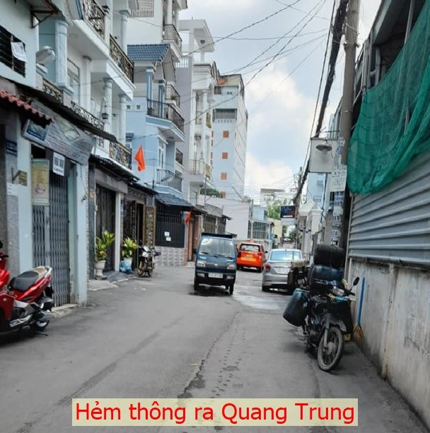 2 mặt HXH Phạm Văn Chiêu Phường 8, Gò Vấp 46m2, 3 tầng, Giá 4.4 tỷ