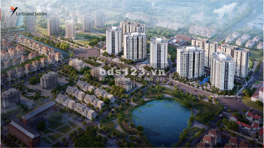 Bán căn hộ 83.4 m2 giá 2.7 tỷ tại dự án Le Grand Jardin Sài Đồng, Long Biên